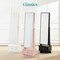 Best Choice Products 360 Swivel Standing Mirrored Jewelry Cabinet, LED-Lit Makeup Organizer w/ Mirror